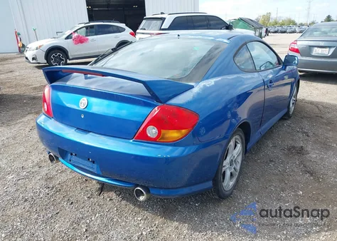 2004 Hyundai Tiburon Gt V6/Gt V6 Special Edition from USA, damaged, VIN KMHHN65F44U153298